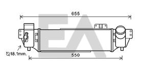ElectroAuto 36A36004 - INTERCOOLER->APLICACION ORIGINAL KI