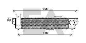 ElectroAuto 36A36009 - INTERCOOLER->APLICACION ORIGINAL KI