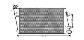 ElectroAuto 36A43001 - INTERCOOLER->APLICACION ORIGINAL LD