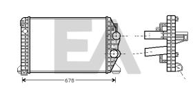 ElectroAuto 36A45001 - INTERCOOLER->APLICACION ORIGINAL ME