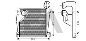 ElectroAuto 36A45007 - INTERCOOLER->APLICACION ORIGINAL ME