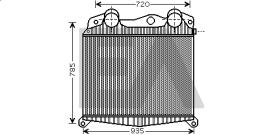 ElectroAuto 36A47003 - INTERCOOLER MAN