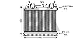 ElectroAuto 36A47014 - INTERCOOLER->APLICACION ORIGINAL MA