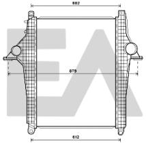 ElectroAuto 36A47020 - INTERCOOLER->APLICACION ORIGINAL MA