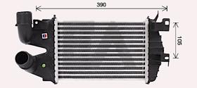 ElectroAuto 36A54017 - INTERCOOLER->APLICACION ORIGINAL OP