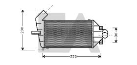 ElectroAuto 36A54018 - INTERCOOLER->APLICACION ORIGINAL OP