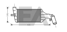 ElectroAuto 36A54020 - INTERCOOLER->APLICACION ORIGINAL OP