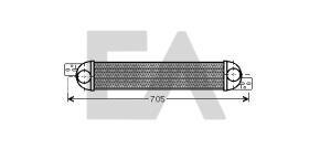  36A54023 - INTERCOOLER->APLICACION ORIGINAL OP