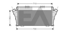 ElectroAuto 36A54024 - INTERCOOLER->APLICACION ORIGINAL OP