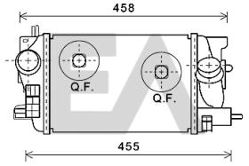 ElectroAuto 36A54039 - INTERCOOLER->APLICACION ORIGINAL OP