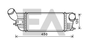  36A55004 - INTERCOOLER->APLICACION ORIGINAL CI