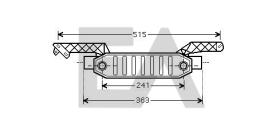 ElectroAuto 36A55006 - INTERCOOLER->APLICACION ORIGINAL CI