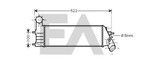  36A55011 - INTERCOOLER->APLICACION ORIGINAL CI