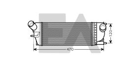 ElectroAuto 36A55018 - INTERCOOLER->APLICACION ORIGINAL CI