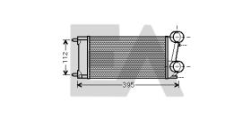 ElectroAuto 36A55023 - INTERCOOLER PEUGEOT