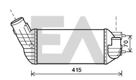 ElectroAuto 36A55027 - INTERCOOLER->APLICACION ORIGINAL CI