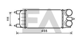 ElectroAuto 36A55029 - INTERCOOLER->APLICACION ORIGINAL CI
