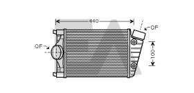 ElectroAuto 36A58002 - INTERCOOLER->APLICACION ORIGINAL PO