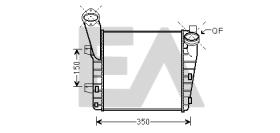 ElectroAuto 36A58003 - INTERCOOLER->APLICACION ORIGINAL PO