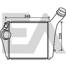 ElectroAuto 36A58007 - INTERCOOLER->APLICACION ORIGINAL PO