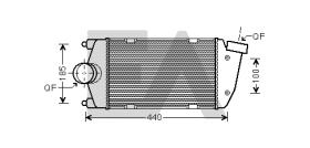 ElectroAuto 36A58008 - INTERCOOLER->APLICACION ORIGINAL PO