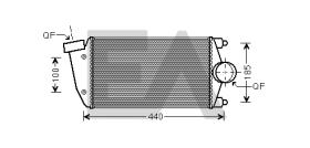 ElectroAuto 36A58010 - INTERCOOLER->APLICACION ORIGINAL PO