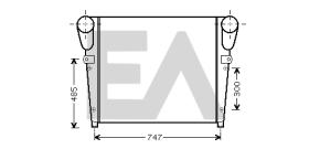 ElectroAuto 36A59006 - INTERCOOLER->APLICACION ORIGINAL RE