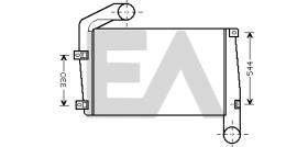 ElectroAuto 36A59008 - INTERCOOLER->APLICACION ORIGINAL RE