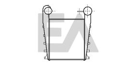 ElectroAuto 36A59009 - INTERCOOLER RENAULT INDUSTRIAL