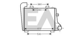 ElectroAuto 36A59010 - INTERCOOLER->APLICACION ORIGINAL RE