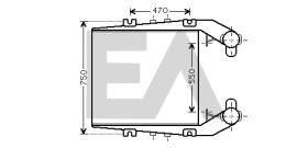 ElectroAuto 36A59011 - INTERCOOLER->APLICACION ORIGINAL RE