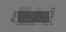 ElectroAuto 36A60021 - INTERCOOLER RENAULT