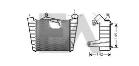  36A61001 - INTERCOOLER->APLICACION ORIGINAL SE