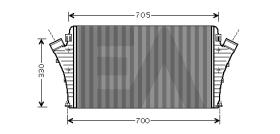 36A62002 - INTERCOOLER->APLICACION ORIGINAL SA