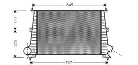 ElectroAuto 36A62003 - INTERCOOLER->APLICACION ORIGINAL SA
