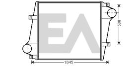 ElectroAuto 36A76006 - INTERCOOLER->APLICACION ORIGINAL VO