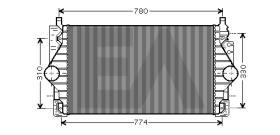  36A77006 - INTERCOOLER->APLICACION ORIGINAL VO