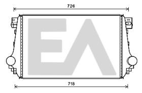 ElectroAuto 36A77011 - INTERCOOLER->APLICACION ORIGINAL VO