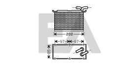  36A77016 - INTERCOOLER->APLICACION ORIGINAL AU