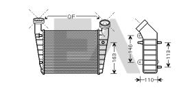  36A77028 - INTERCOOLER VOLKSWAGEN