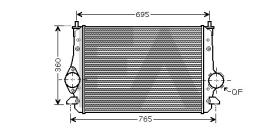 ElectroAuto 36A77029 - INTERCOOLER VOLKSWAGEN