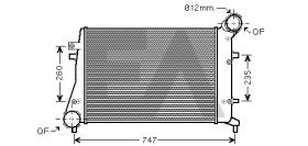 ElectroAuto 36A77032 - INTERCOOLER VOLKSWAGEN