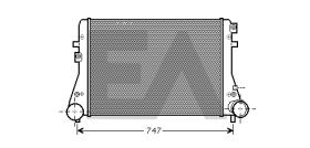 ElectroAuto 36A77033 - INTERCOOLER VOLKSWAGEN