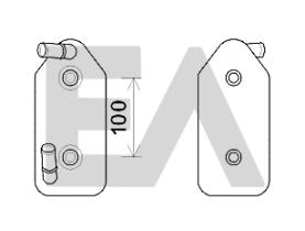 ElectroAuto 37G02003 - RADIADOR ACEITE->APLICACION ORIGINA