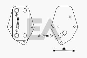 ElectroAuto 37G07020 - RADIADOR ACEITE BMW