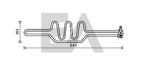 ElectroAuto 37G07028 - RADIADOR ACEITE->APLICACION ORIGINA