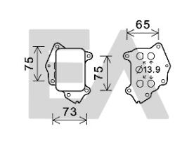  37G10006 - RADIADOR ACEITE PEUGEOT