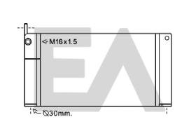 ElectroAuto 37G23002 - RADIADOR ACEITE->APLICACION ORIGINA