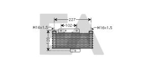 ElectroAuto 37G28004 - RADIADOR ACEITE->APLICACION ORIGINA