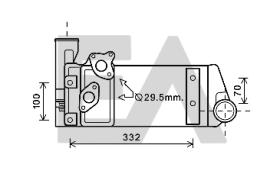 ElectroAuto 37G47002 - RADIADOR ACEITE->APLICACION ORIGINA